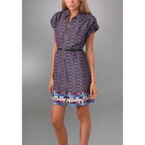 Charlotte Ronson Silk Shirt-dress